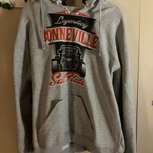 Signature Gray Vintage Graphic Hoodie